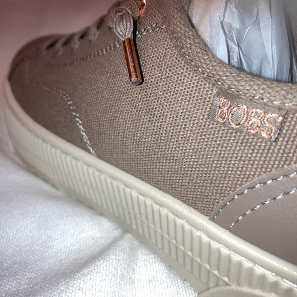 BOBS from Skechers Taupe Lace-Up Sneakers - Picture 11 of 12